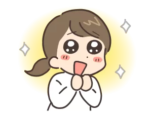 ワクワクする女性１