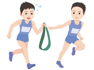 Detik melepasi gading perlumbaan berganti-ganti